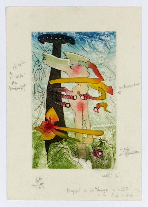 Sans titre 11 by Roberto Matta