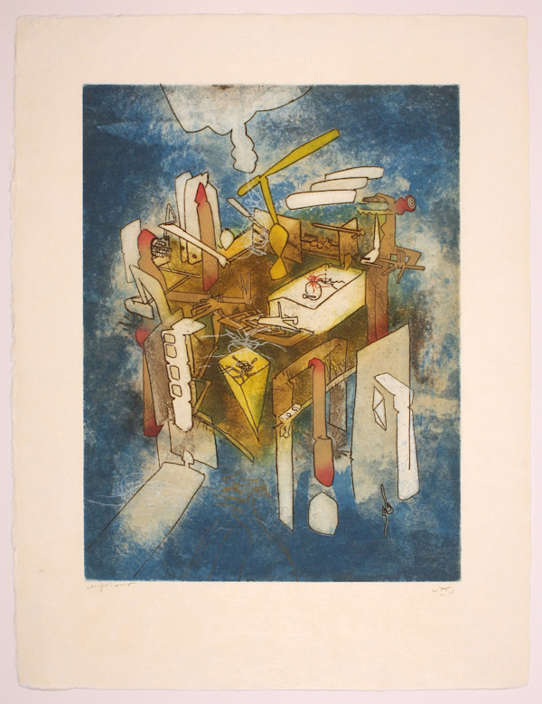 Sans titre 5 by Roberto Matta