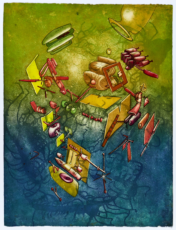 Sans titre 4 by Roberto Matta