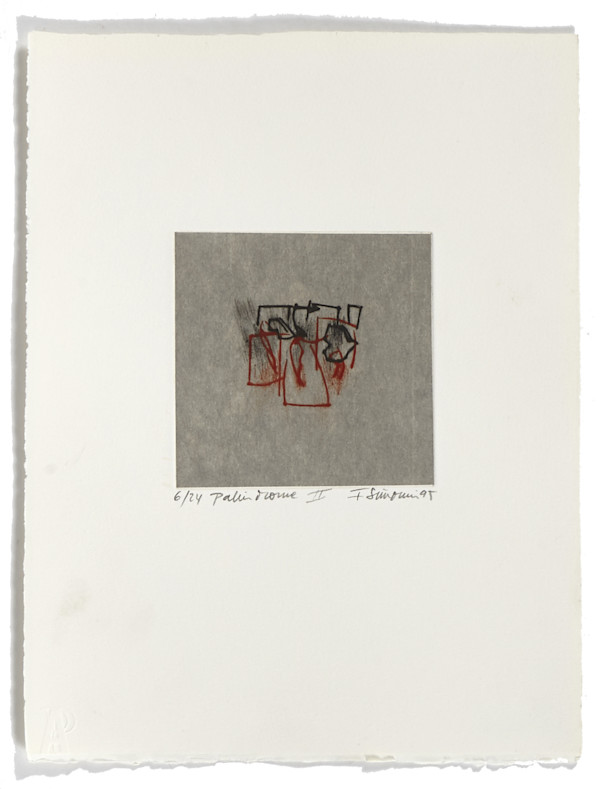 Palindrôme II by Francine Simonin