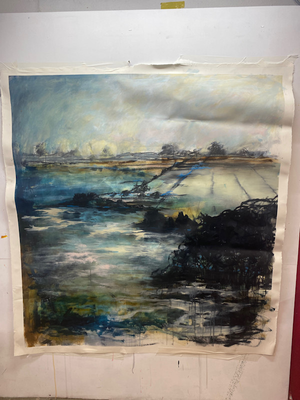 Tewkesbury Floods by Jane Clatworthy