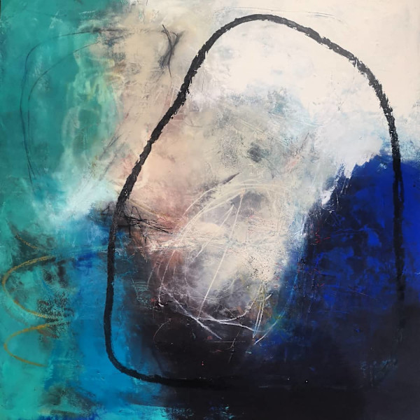 Odaliisque Bathing by Jane Clatworthy