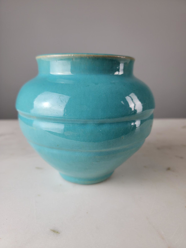 Royal Crown Aqua Pot by Royal Crown Pottery, Victor Obler