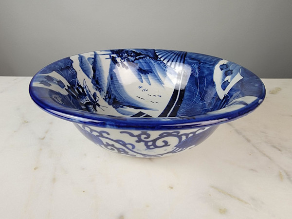 East Asia Bowl 3.25"x10" by Japanese and Chinese Porcelain
