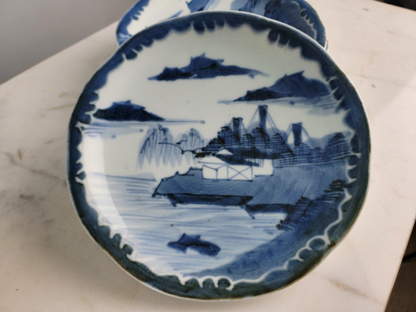 East Asia Plate / Set of 4 by Japanese and Chinese Porcelain