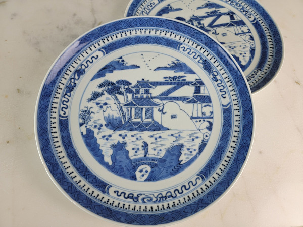 East Asia Plate / Set of 2 by Japanese and Chinese Porcelain