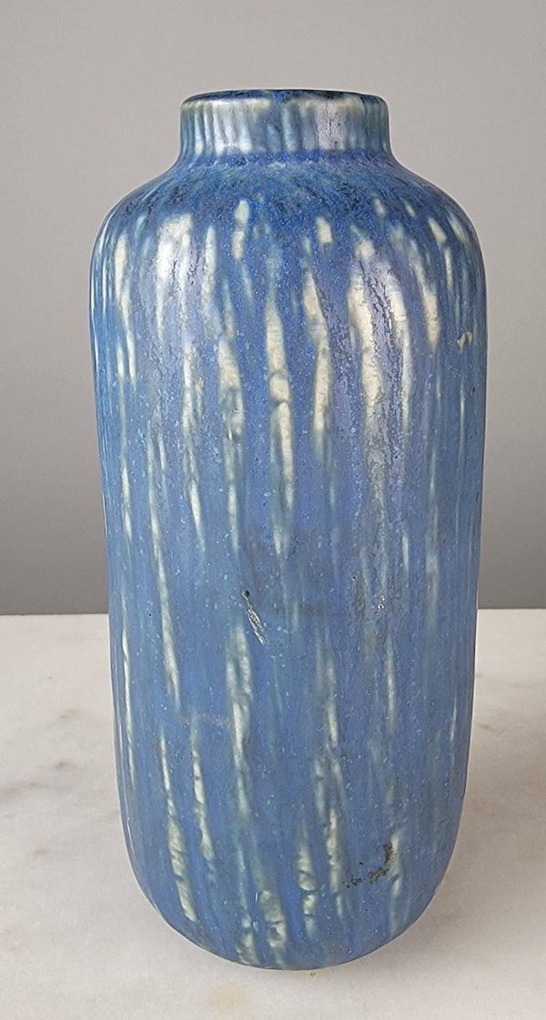 Rorstrand Alpina Series Blue Vase by Gunnar Nylund, Rörstrand