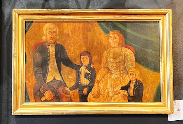 Family Portrait - American School by Silas Rhykill