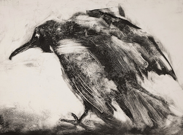Crow #1 by Susan L Mueller