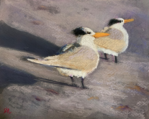 Typee Island Water Birds by Susan L Mueller