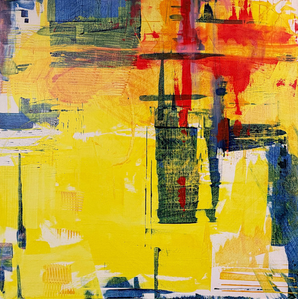 Sunlit City by Susan L Mueller