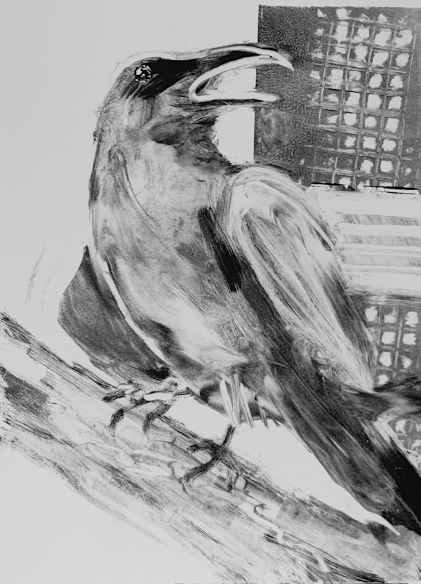 Crow  #1 by Susan L Mueller