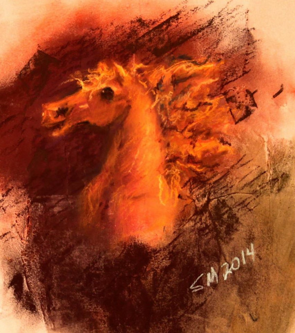 Charioteer Study by Susan L Mueller