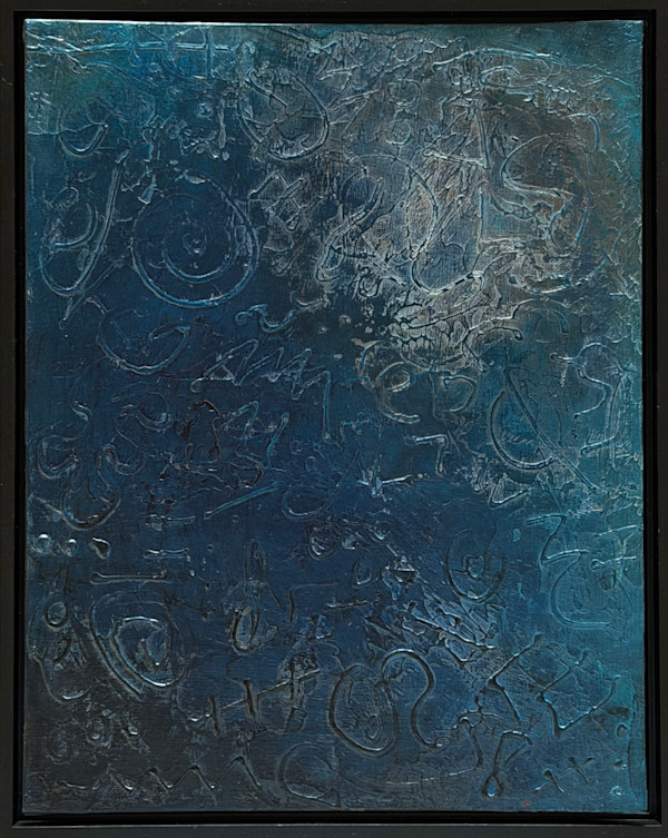 Blue Cipher by Teresa Spellman Gamble, Image 1.