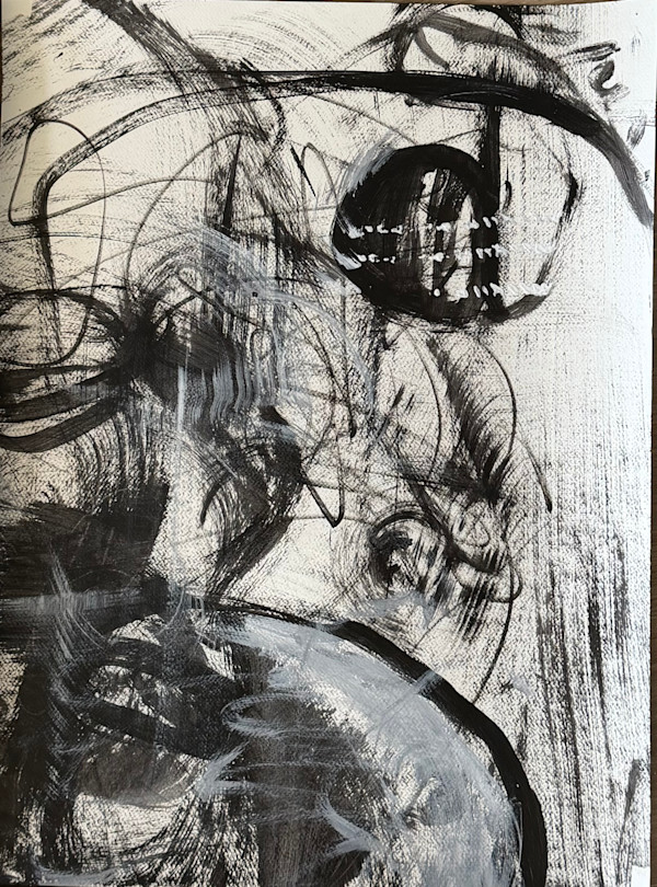 Ghost Alphabet II by Teresa Spellman Gamble, Image 1.