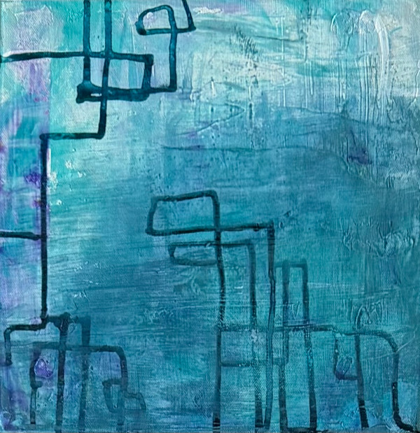 A Map Without Place I by Teresa Spellman Gamble, Image 1.