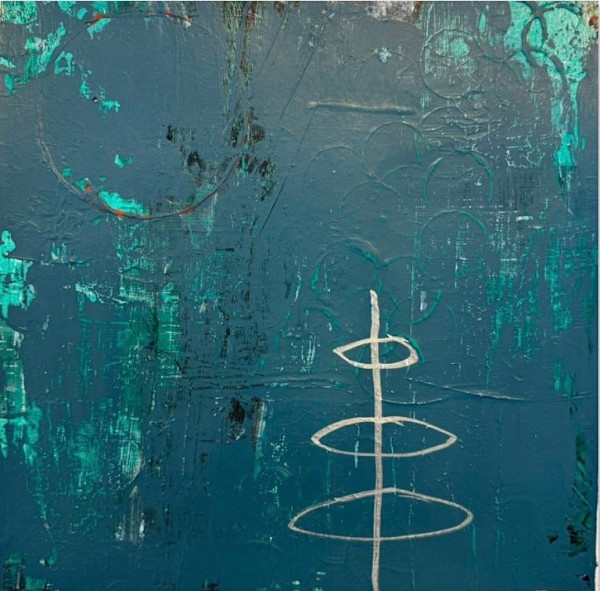 Blue Reliquary by Teresa Spellman Gamble, Image 1.