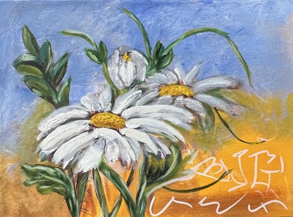 A Field of Daisies by Pamela Roberts