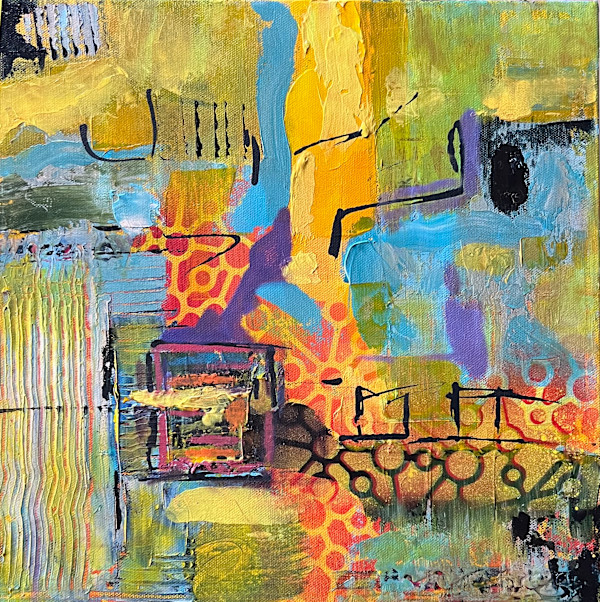 Vibrant Geometry by Pamela Roberts