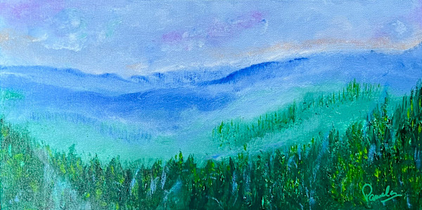 Mountain Tops on the Parkway by Pamela Roberts