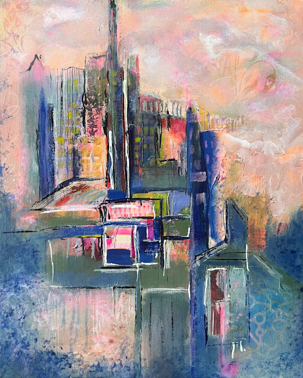 Cityscape Reverie by Pamela Roberts