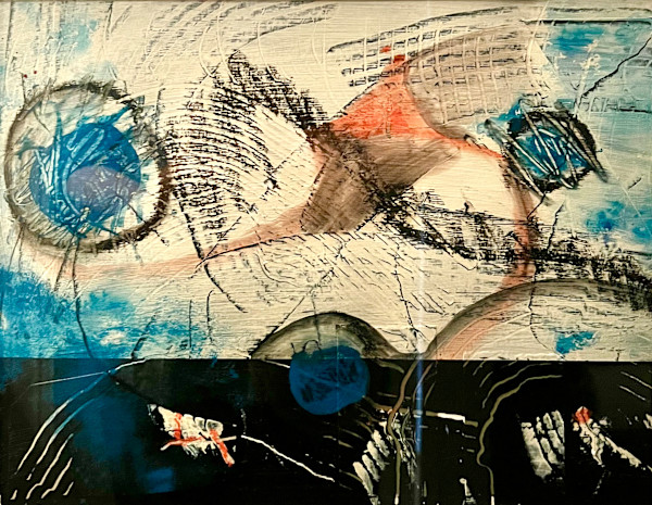 Collage Abstract #3 by Pamela Roberts, Image 16.