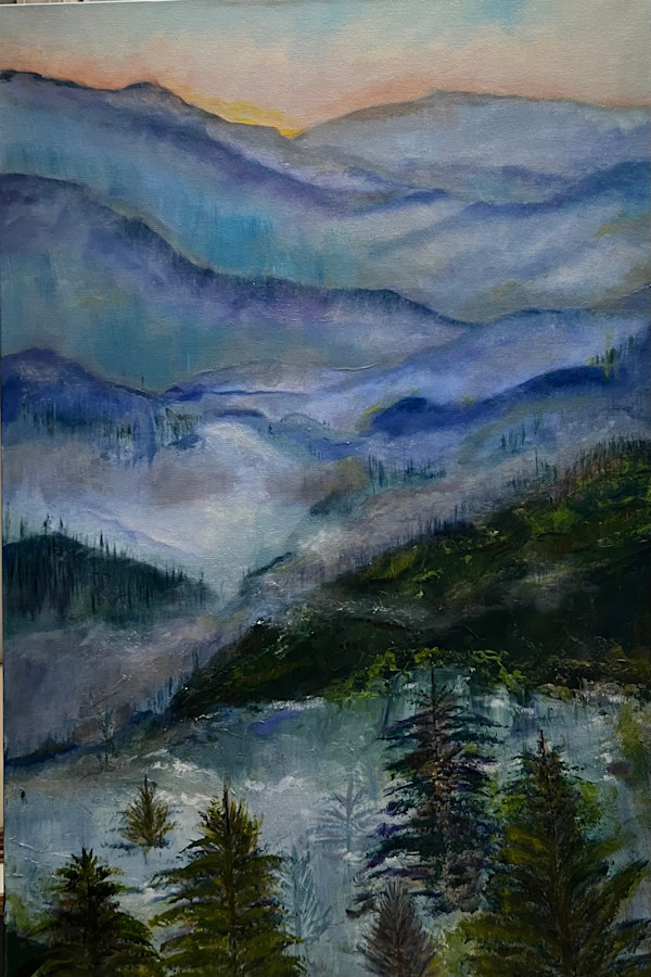 Blue Ridge - Clingmans Dome - Kuwohi by Pamela Roberts