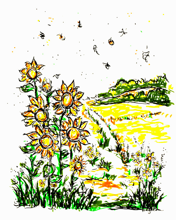 Blooms in Sunlight by Julie Perryman, Image 1.