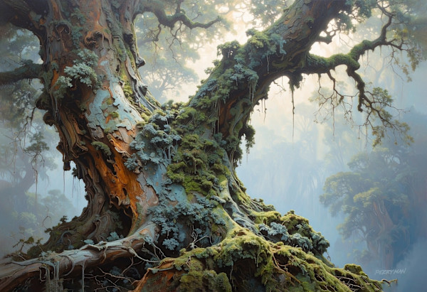 Fungus on Tree by Joseph Perryman