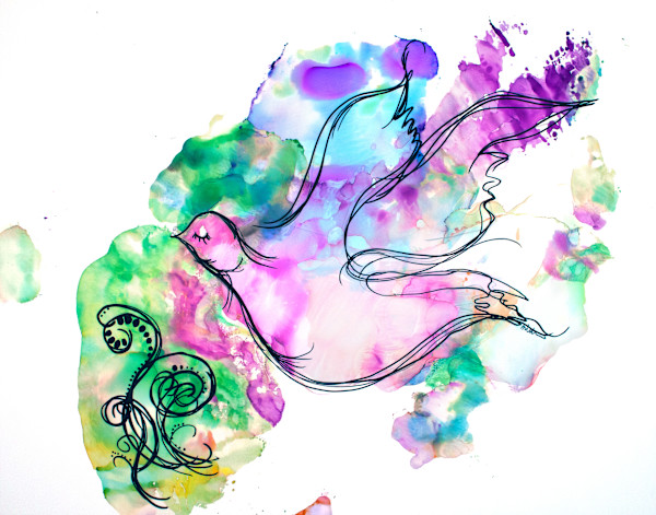 On the Wings of a Snow White Dove by Julie Miller
