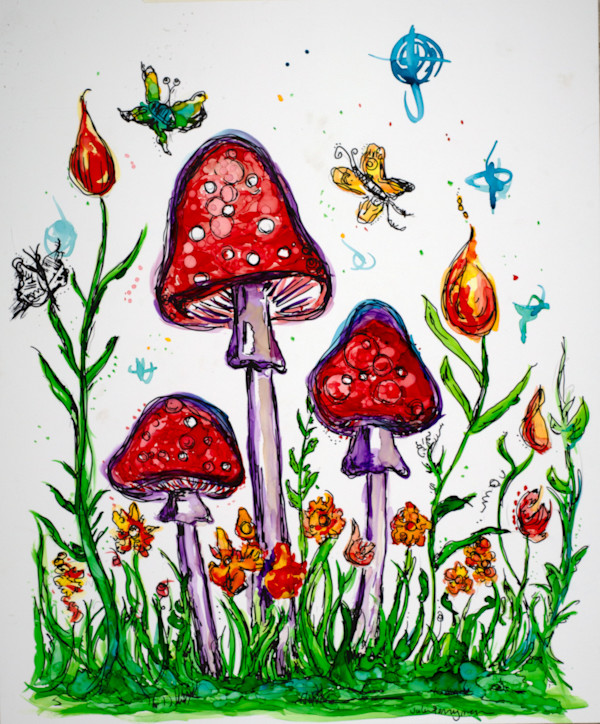 Magical Mushrooms by Julie Perryman
