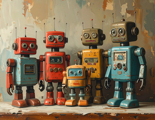 robots 4 by Joseph Perryman, Image 2.