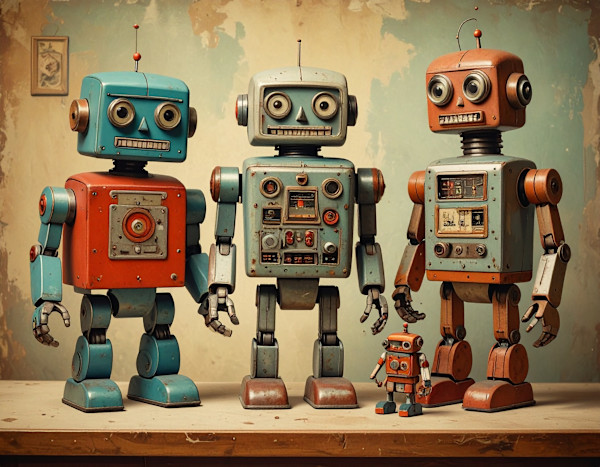 robots 5 by Joseph Perryman, Image 6.