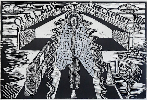 Our Lady of the Checkpoint by Celeste De Luna