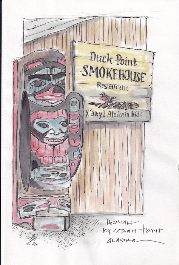 Travel Sketches - Icy Strait Alaska by Terri Goodness, Image 1.