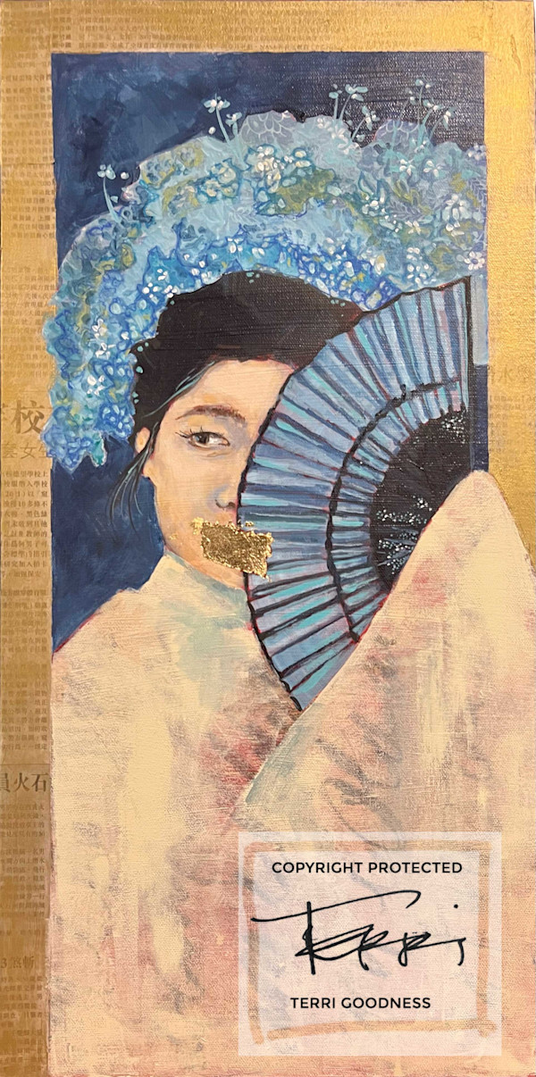 Fan of Silence by Terri Goodness