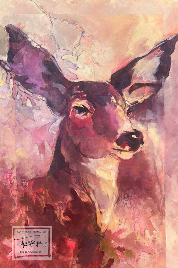 When the Earth Grows Quiet Print by Terri Goodness, Image 1.