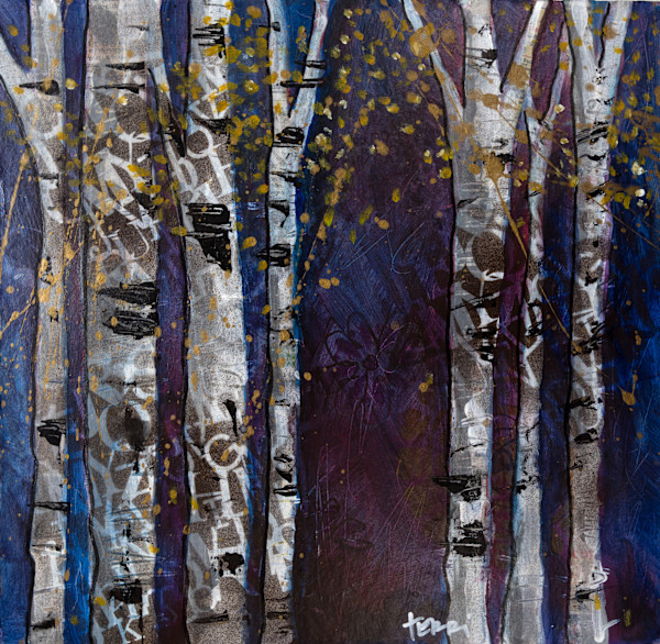 Written in the Trees: Blue by Terri Goodness