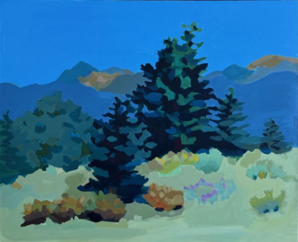 Summer Scene by june mccartney
