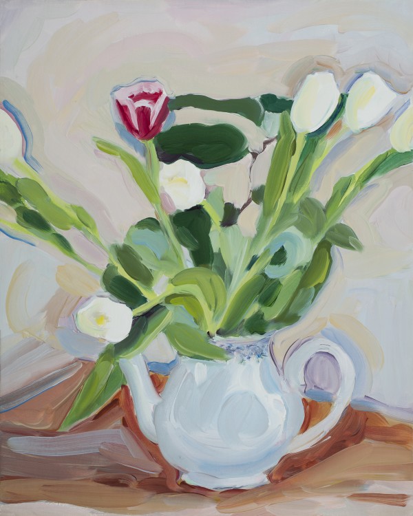 White Tulips by June McCartney