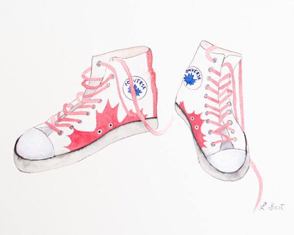 Canada Converse by Laurel Best