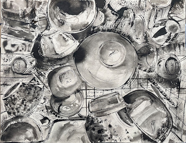 Wash the dishes to wash the dishes. by Hema A. Bharadwaj, Image 1.