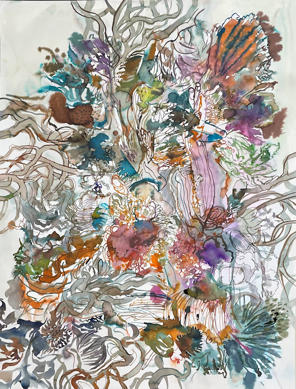 Meandering brambles, hedges & thistles. by Hema A. Bharadwaj
