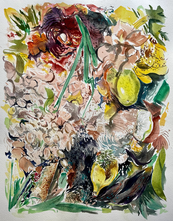 Pista, kela and pear. by Hema A. Bharadwaj, Image 1.