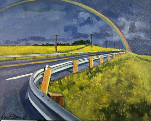 Somewhere under the rainbow by Dawn Schmidt