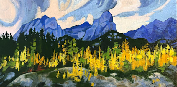 Beneath the Blue Peaks by Dawn Schmidt, Image 1.