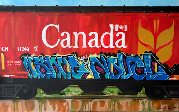 Rails of Rebellion by Dawn Schmidt, Image 1.