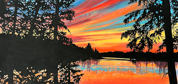 Sunset Silhouettes by Dawn Schmidt