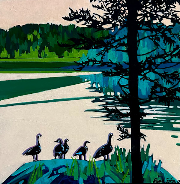 Lakeward Journey by Dawn Schmidt