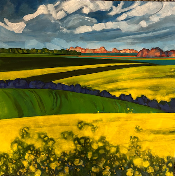 Canola at Cloudbreak by Dawn Schmidt, Image 1.